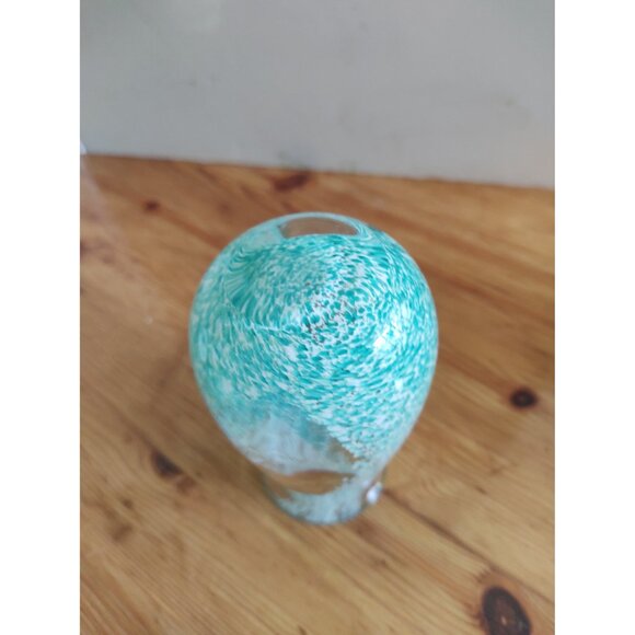 Caithness Scotland Vintage Hand Blown Glass 5” Vase - Picture 8 of 10
